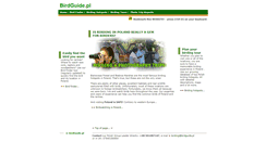 Desktop Screenshot of birdguide.pl
